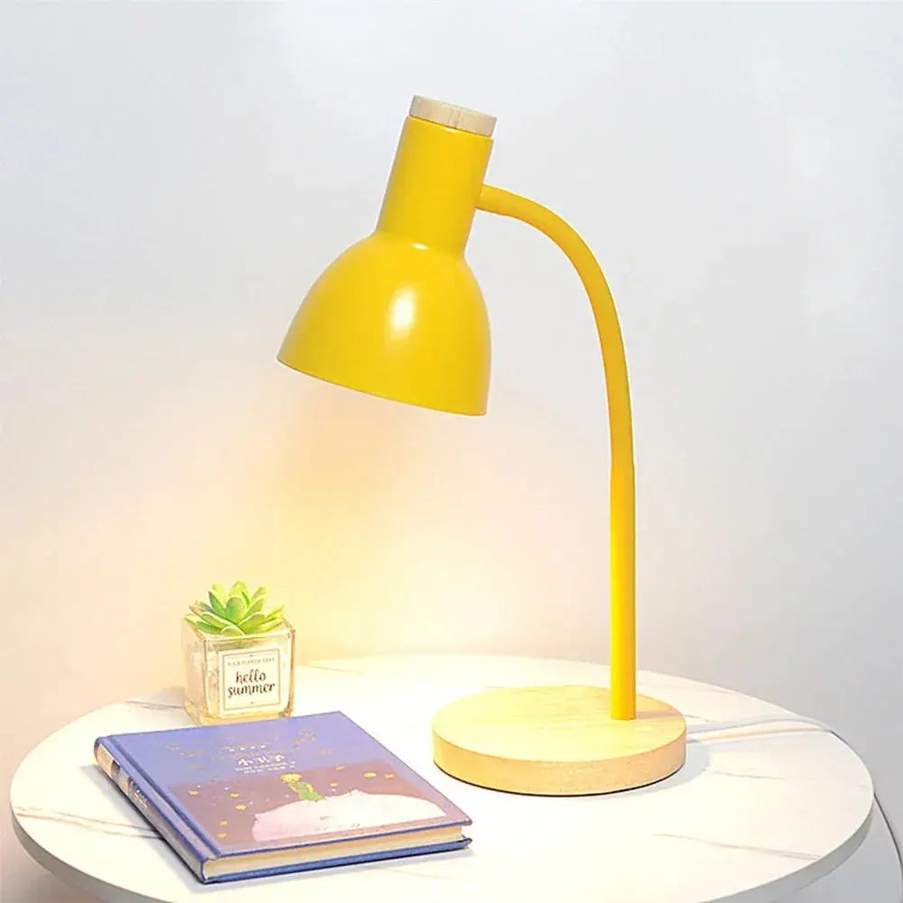 Lampe de chevet - Pliante LED en Bois et Fer - Style Nordique, Protection des Yeux Lampadia