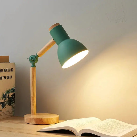 Lampe de chevet - Réglable Style Nordique - Base E27, Design Moderne, Multiples Couleurs Disponibles Lampadia