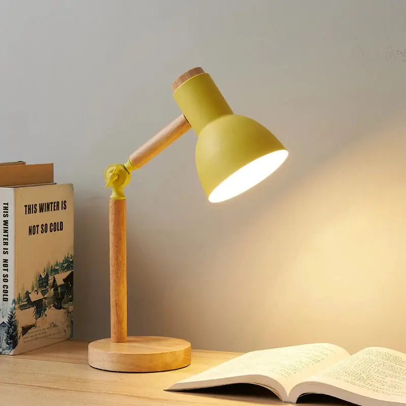 Lampe de chevet - Réglable Style Nordique - Base E27, Design Moderne, Multiples Couleurs Disponibles Lampadia