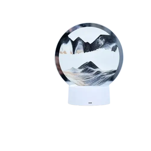 Lampe de chevet - Sable Mouvant LED - Décoration Moderne, Ambiance Lampa-dia