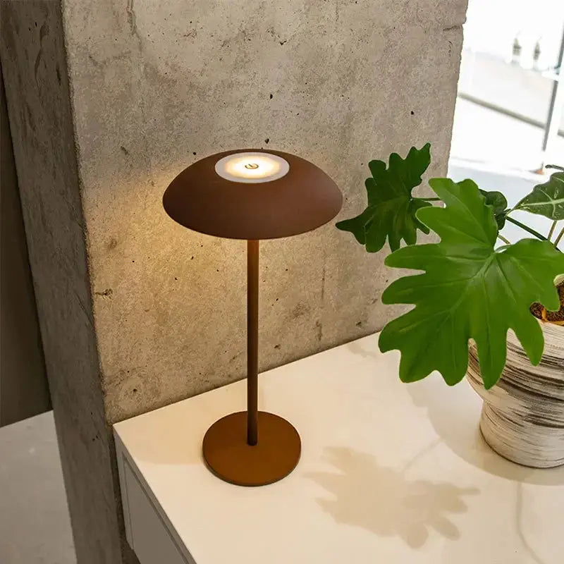 Lampe de chevet - Sans Fil Rechargeable - LED, Tactile, Intensité Variable, 2600mAh, 3000K, 5V Lampadia