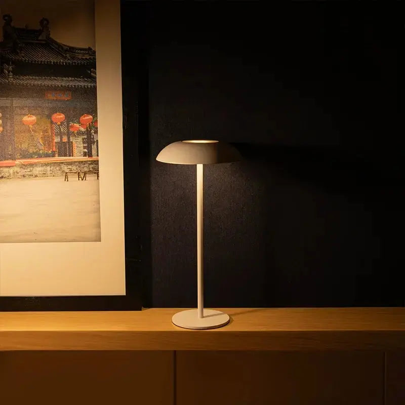 Lampe de chevet - Sans Fil Rechargeable - LED, Tactile, Intensité Variable, 2600mAh, 3000K, 5V Lampadia