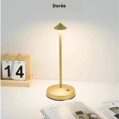 Lampe de chevet - Tactile, 3 Intensités, 3 Températures, Design Moderne, Aluminium Lampadia