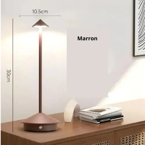 Lampe de chevet - Tactile, 3 Intensités, 3 Températures, Design Moderne, Aluminium Lampadia
