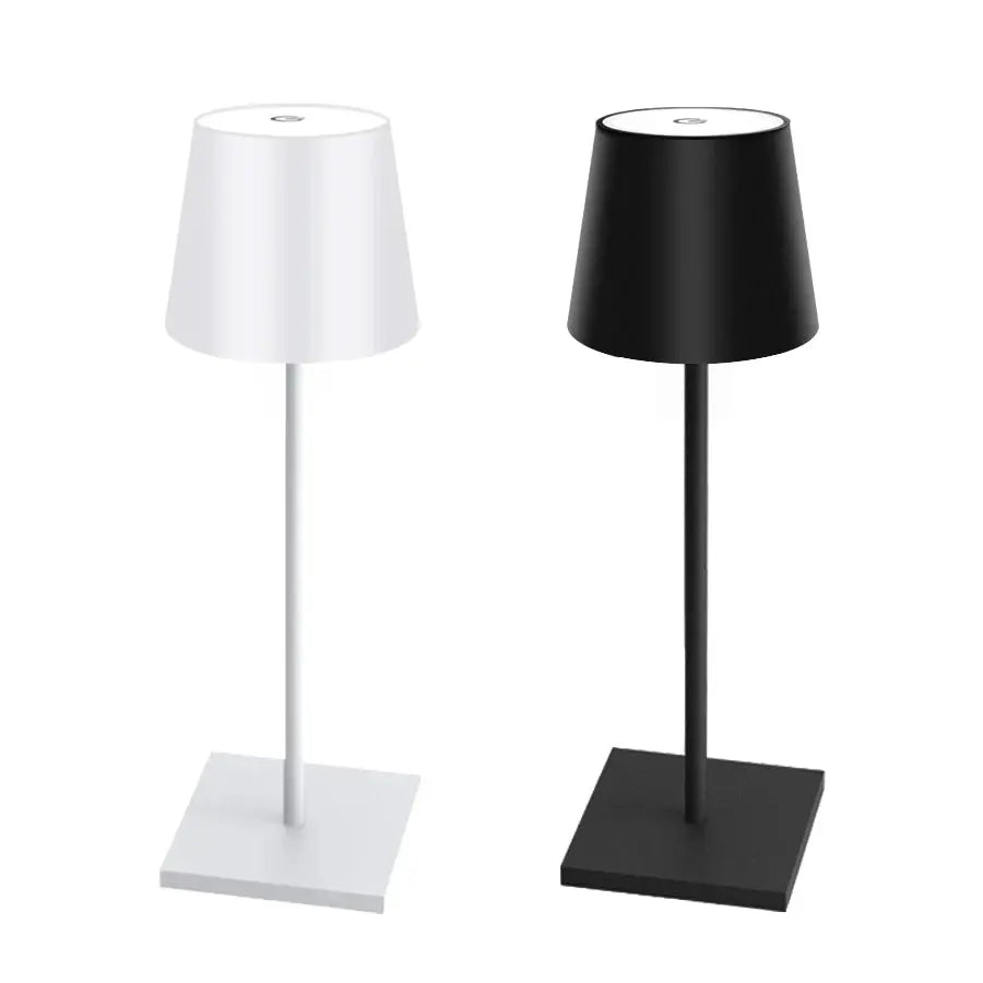Lampe de chevet - Tactile, 3 Températures de Couleur, Intensité Variable, Portable, Design Moderne Lampadia