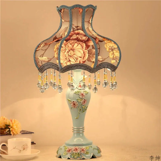 Lampe de chevet - Tiffany à intensité variable - Style Art Déco Lampadia