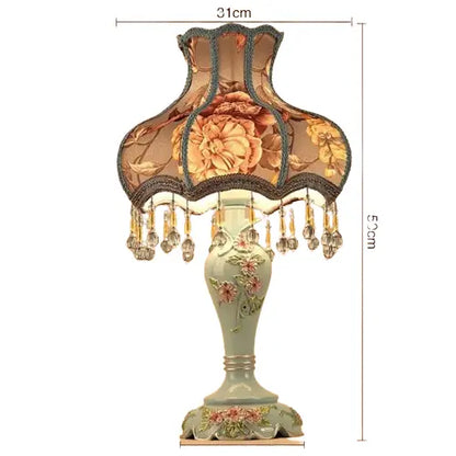 Lampe de chevet - Tiffany à intensité variable - Style Art Déco Lampadia
