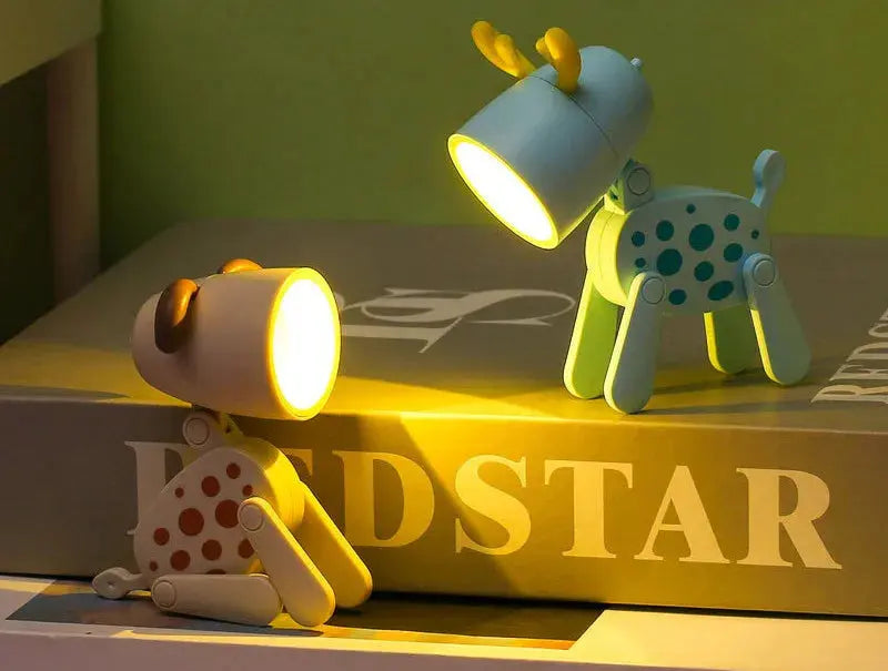 Lampe de chevet - Veilleuse Animale - Lampe Enfant, Design Adorable, Lumière Chaude, Cadeau Parfait Lampadia