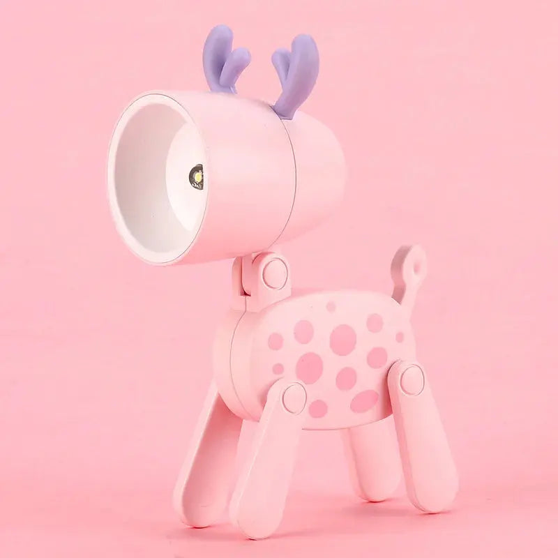Lampe de chevet - Veilleuse Animale - Lampe Enfant, Design Adorable, Lumière Chaude, Cadeau Parfait Lampadia