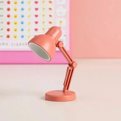 Mini Lampe de chevet LED Pliable - Aimantée, Portable, Pile Bouton, Veilleuse de Lecture, Multi-Couleurs Lampadia