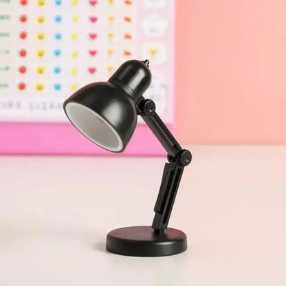 Mini Lampe de chevet LED Pliable - Aimantée, Portable, Pile Bouton, Veilleuse de Lecture, Multi-Couleurs Lampadia