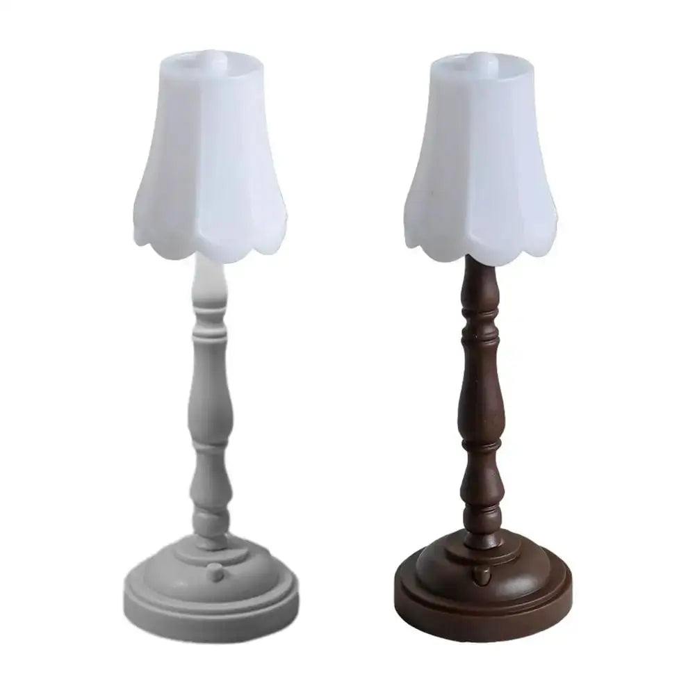 Mini Lampe de chevet Rétro - Veilleuse Ambiance, Piles Bouton, Design Antique, Décoration Intérieure Lampadia