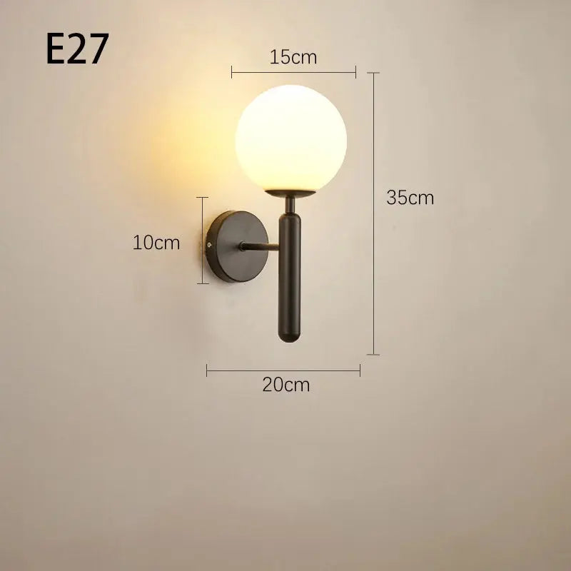 Modern Indoor Wall Light Lamp Suitable For Bedroom Bedside Living Room Home Decor Light Fixture Lampadia