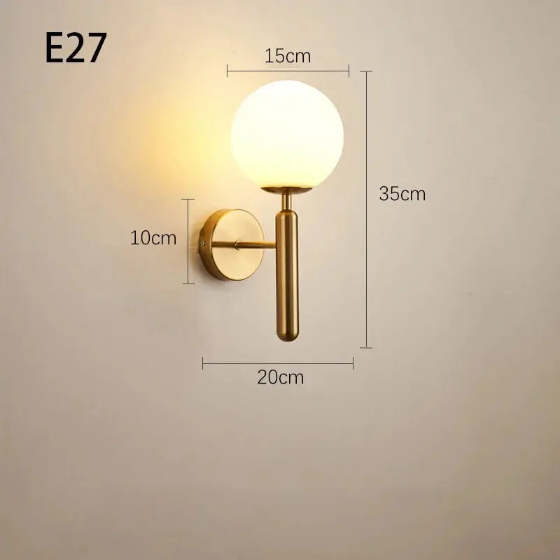 Modern Indoor Wall Light Lamp Suitable For Bedroom Bedside Living Room Home Decor Light Fixture Lampadia