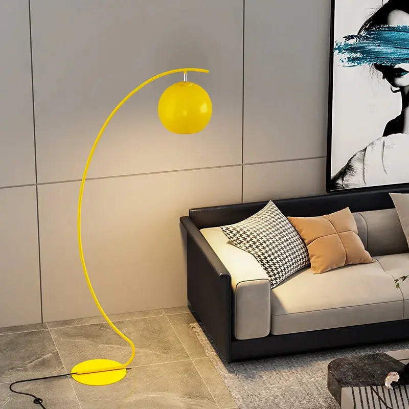 Scandinavian Macaroon Fashion Art Led Floor Lamps for Living Room Sofa Corner Standing Lamp Bedroom Bedside Lights Home Decor Lampadia